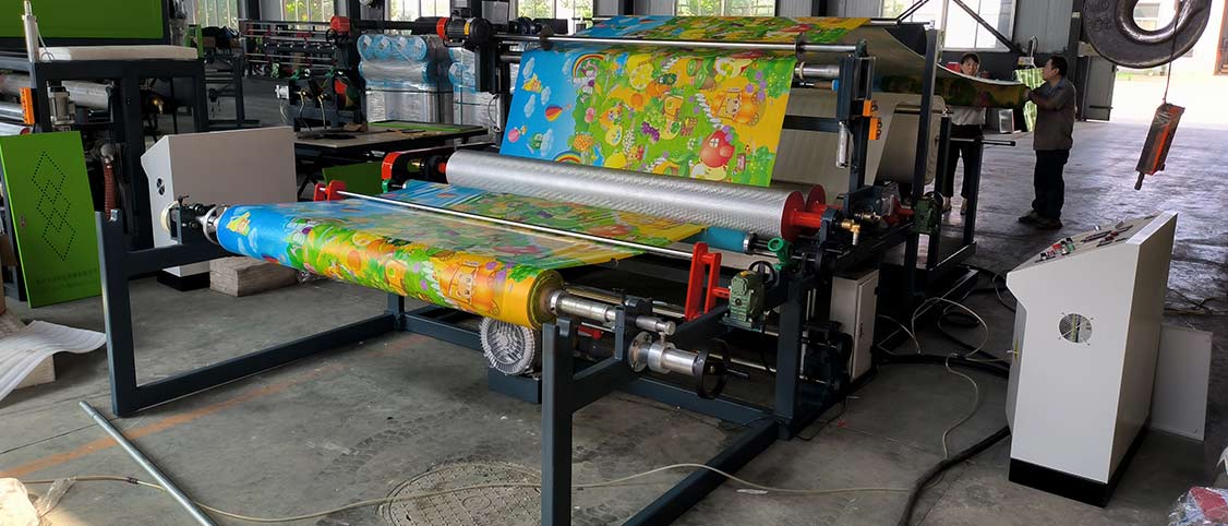 Машина для ламинирования пеноматериала XPE,Пресс-ламинатор для XPE пенополиэтилена